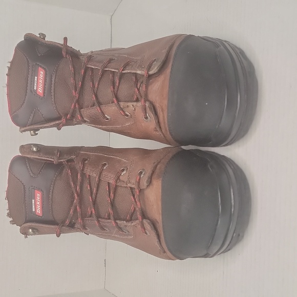 Dickies Work Boots Mens  Steel Toe Leather Waterproof size 14 - Picture 2 of 8